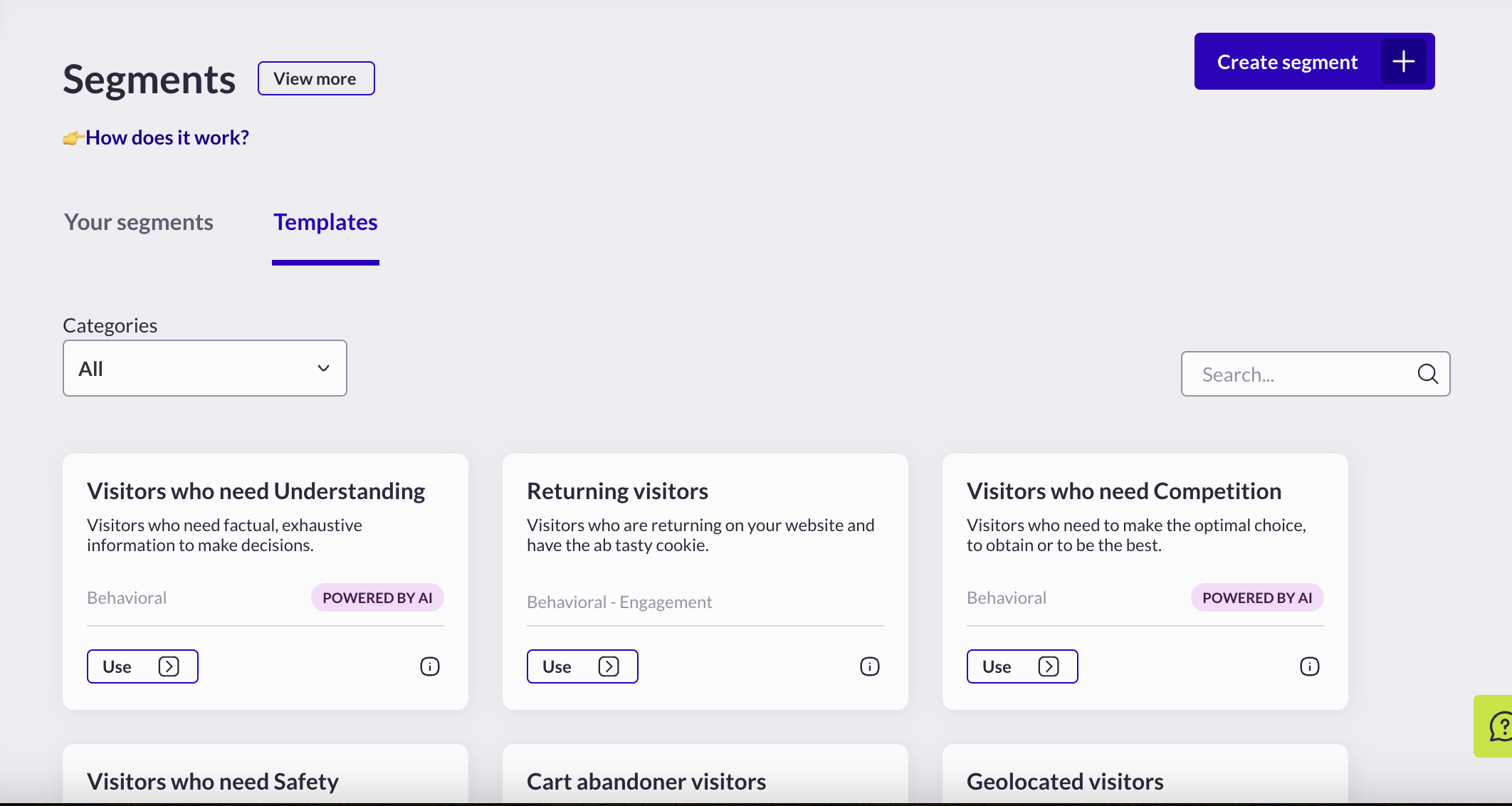 Segments Library